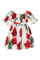 Happy Garden Poppy Dress